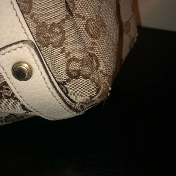 Authentic vintage Gucci canvas “ABBEY” tote bag - Picture 8 of 14